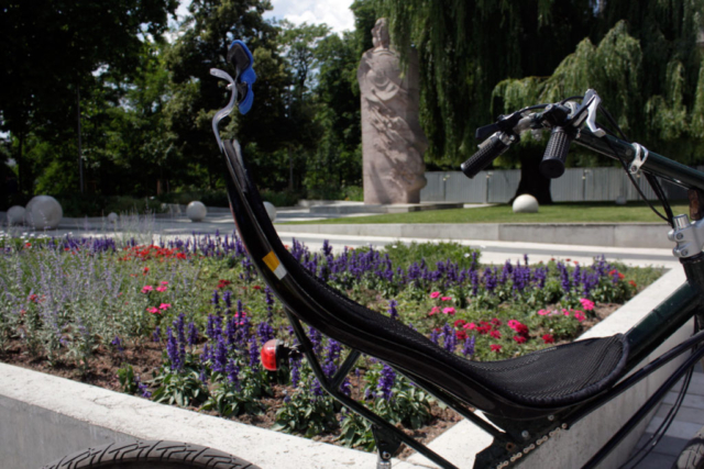 The Comfort neckrest was created to ensure maximal comfort during riding a recumbent.
