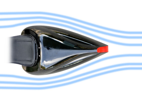 Aerodynamic Tailbox dolphin for recumbent bikes.